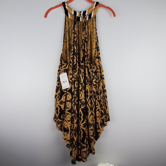 FREE PEOPLE MIMI BLACK COMBO TUNIC - Picture 5 of 7